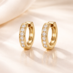 Gold Huggie Earrings